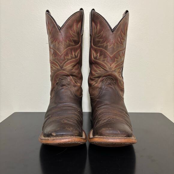 Nocona 4501 Women’s Cowboy Boots Size 8 Brown Leather Western Made in Mexico - Picture 3 of 9